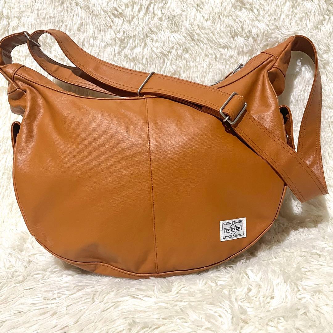 ✨未使用✨ポーター　フリースタイル　ハーフムーン　ショルダーバッグメッセンジャー