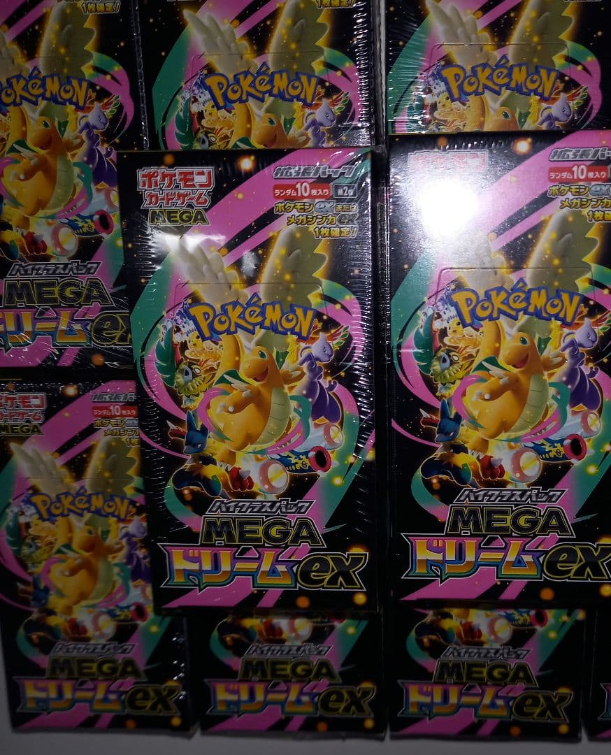 ポケモンカード　MEGAドリームex８箱