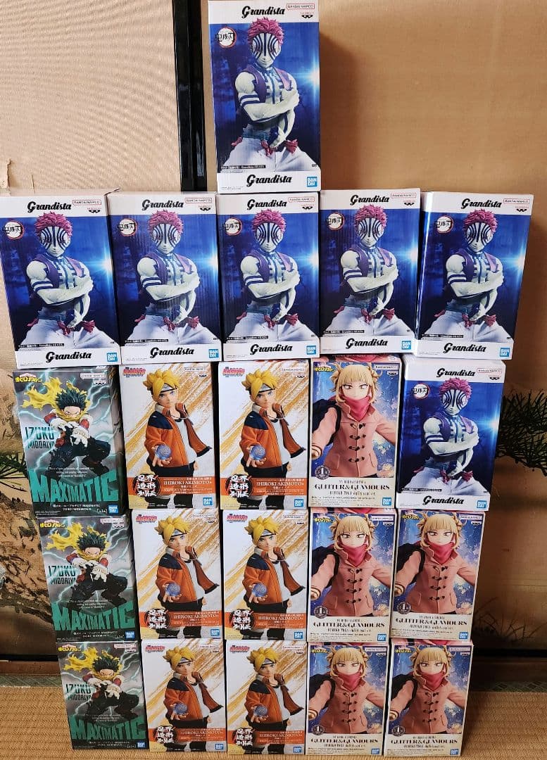 僕のヒーローアカデミア　緑谷出久　ドガヒミコ　鬼滅の刃　猗窩座　うずまきボルト