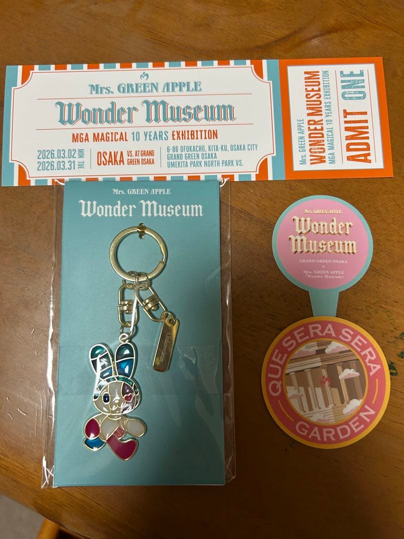 Mrs. GREEN APPLE Wonder Museum キーホルダー - メルカリ