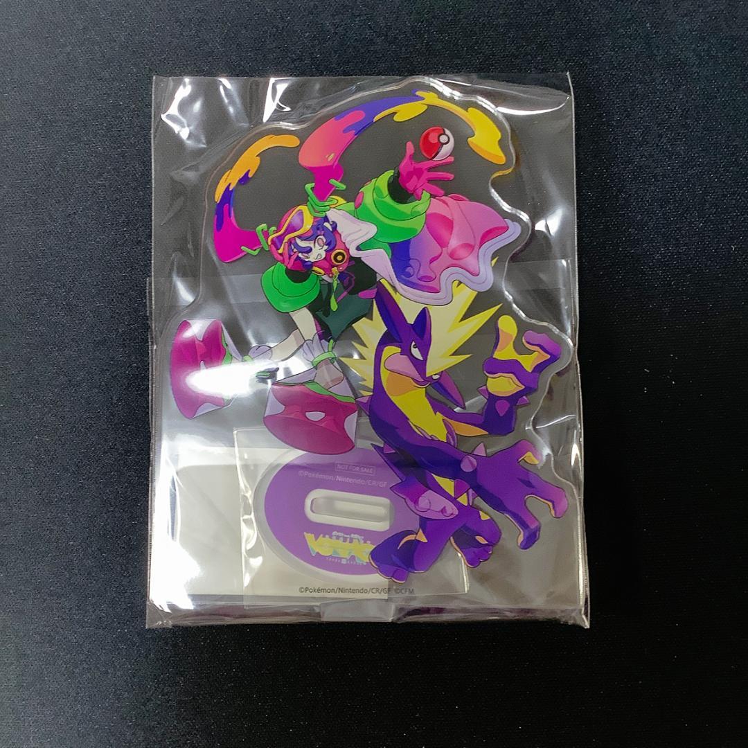 ポケミクCD早期予約特典 アクリルスタンド 初音ミク ストリンダー どく