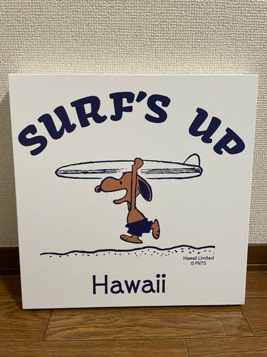 ハワイ限定　スヌーピー　SNOOPY キャンバスアート　壁掛け　インテリア