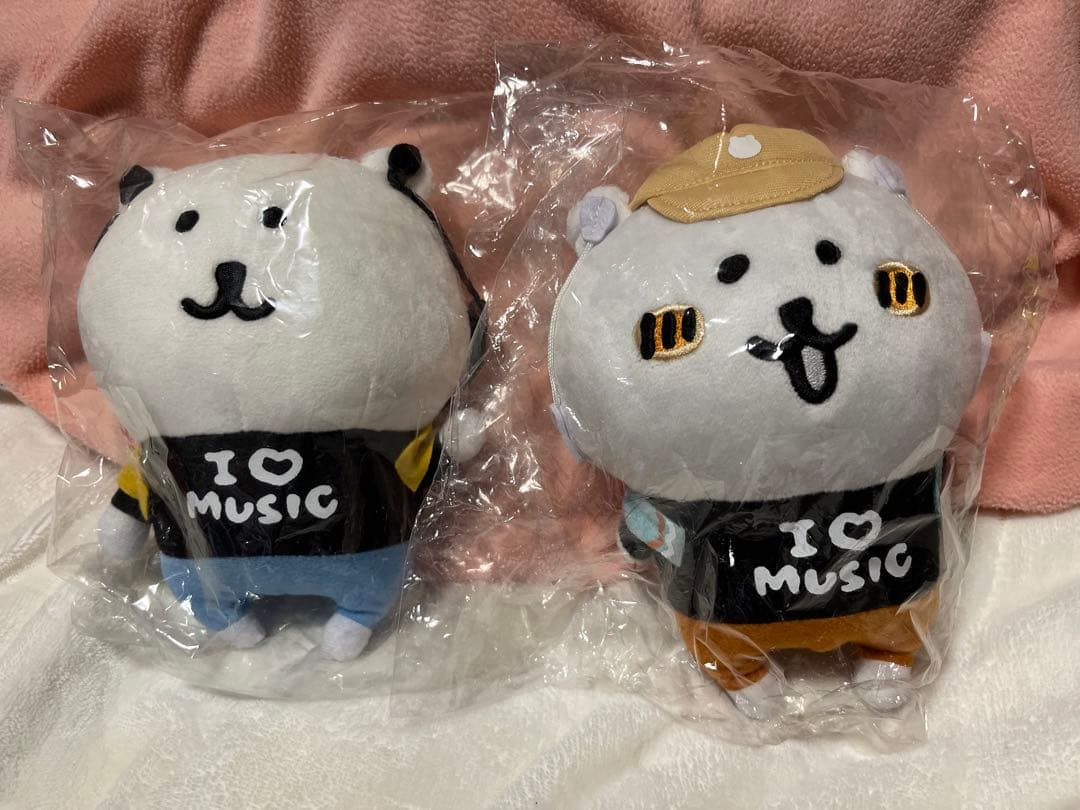 自分ツッコミくまONKYOコラボ I♡music ぬいぐるみ m326