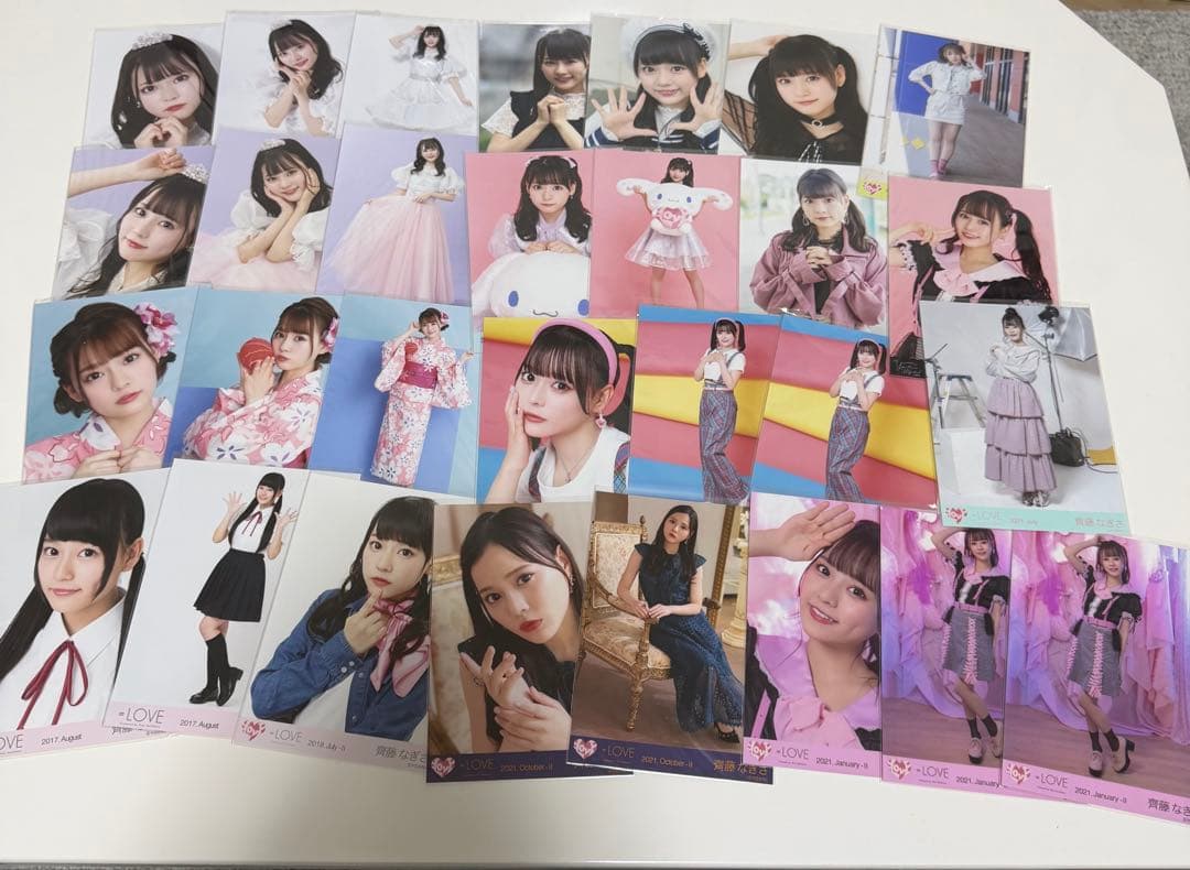 イコラブ 齊藤なぎさ 生写真47枚 まとめ売り - メルカリ