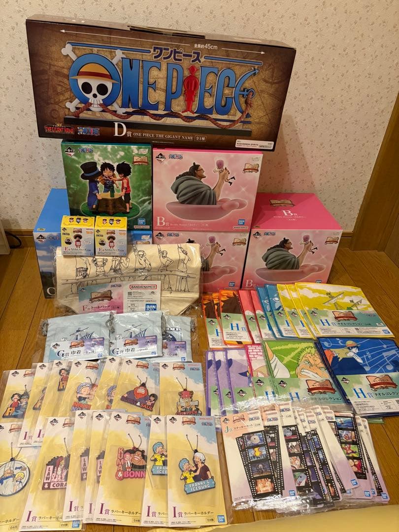 ワンピース　一番くじ　セミコンプ　セット　(ラストワン、E賞サボ以外)