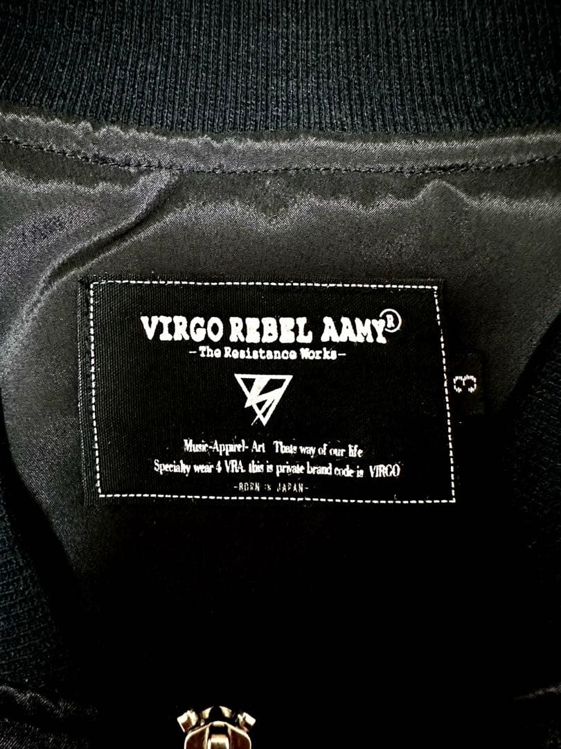 BRAHMAN × VIRGO 別注 2011霹靂ツアースカジャン 東日本大震災