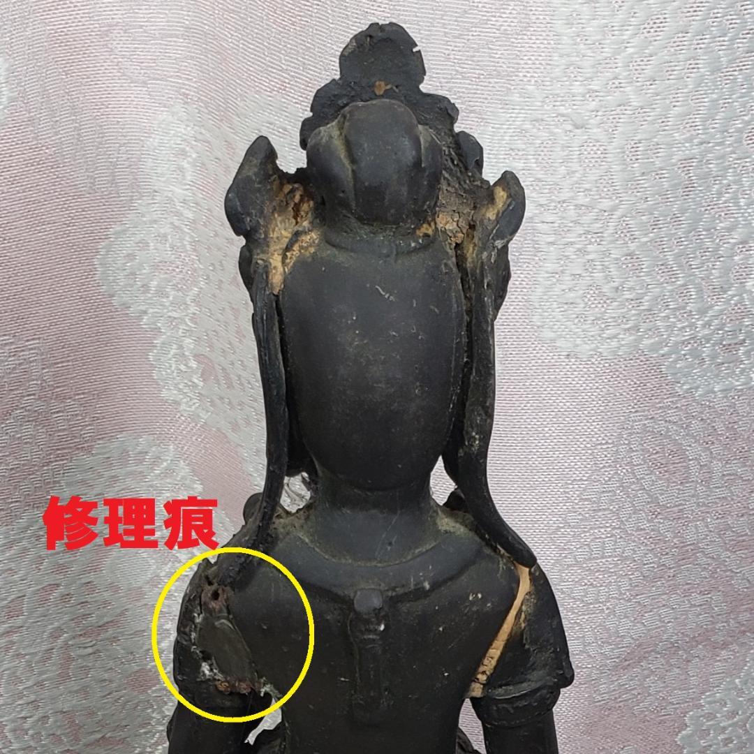 名宝】◇金銅観音菩薩立像 新羅仏 仏像◇検）天平仏 飛鳥仏 百済仏