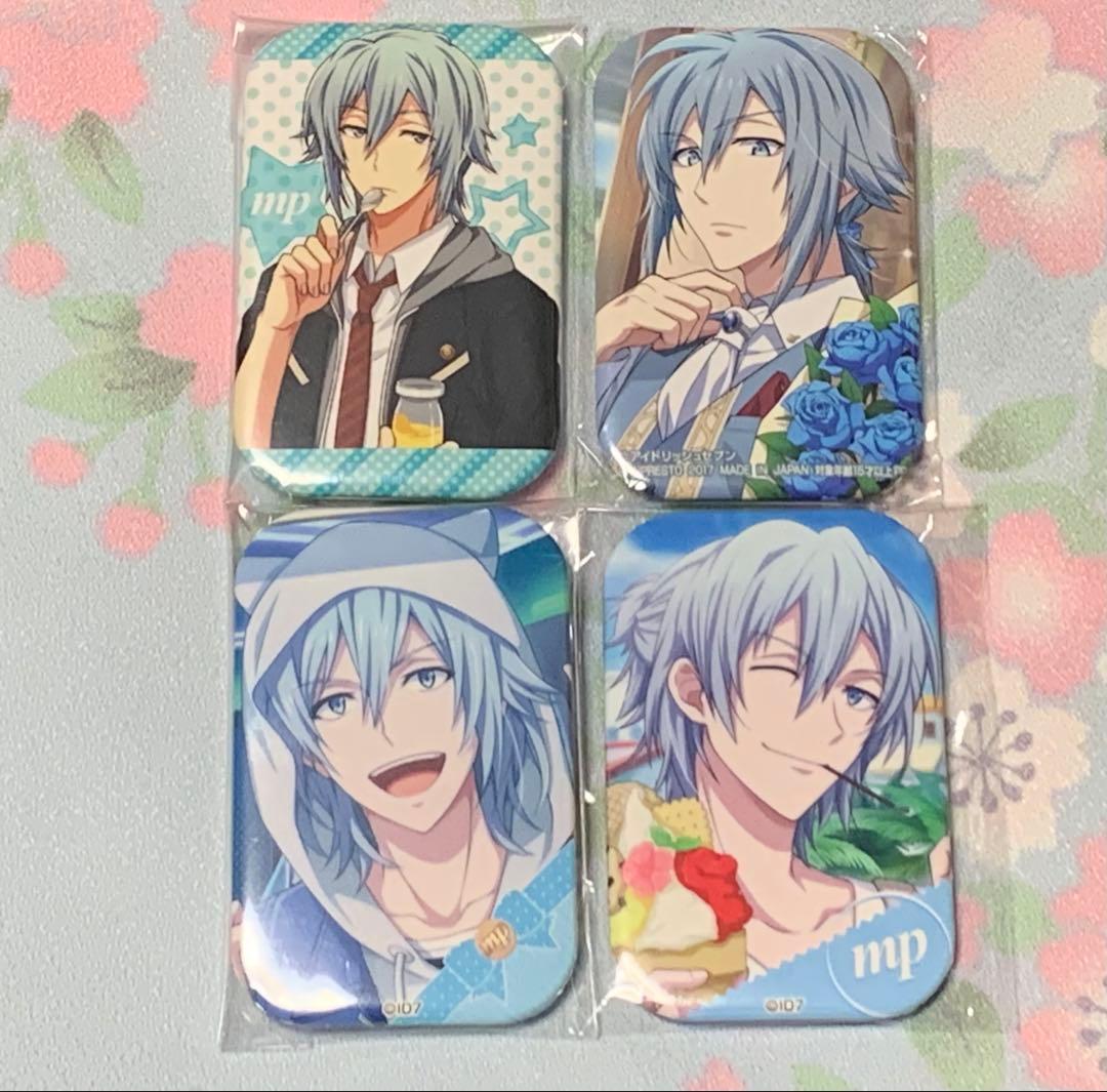 アイナナ アイドリッシュセブン スクエア ましかく 缶バッジ 四葉環