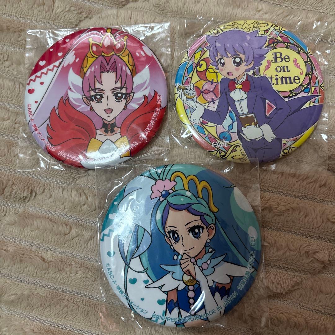 プリキュア 缶バッジ セット - メルカリ