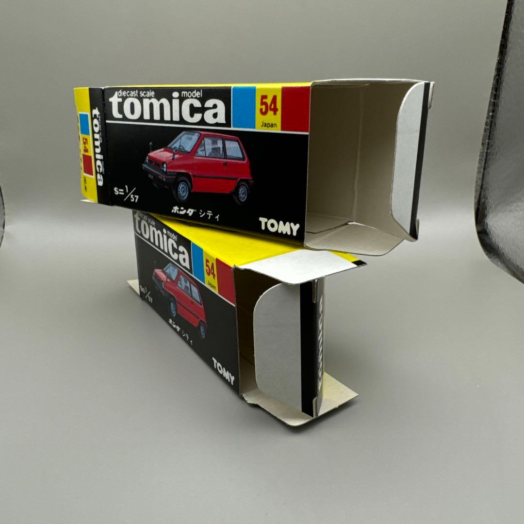 トミカ黒箱54-3ホンダシティ・シティフェア販売商品6台(1982 年9月開催
