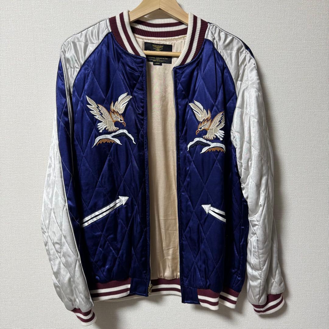 HOUSTON スカジャン ALASKA アラスカジャンパー