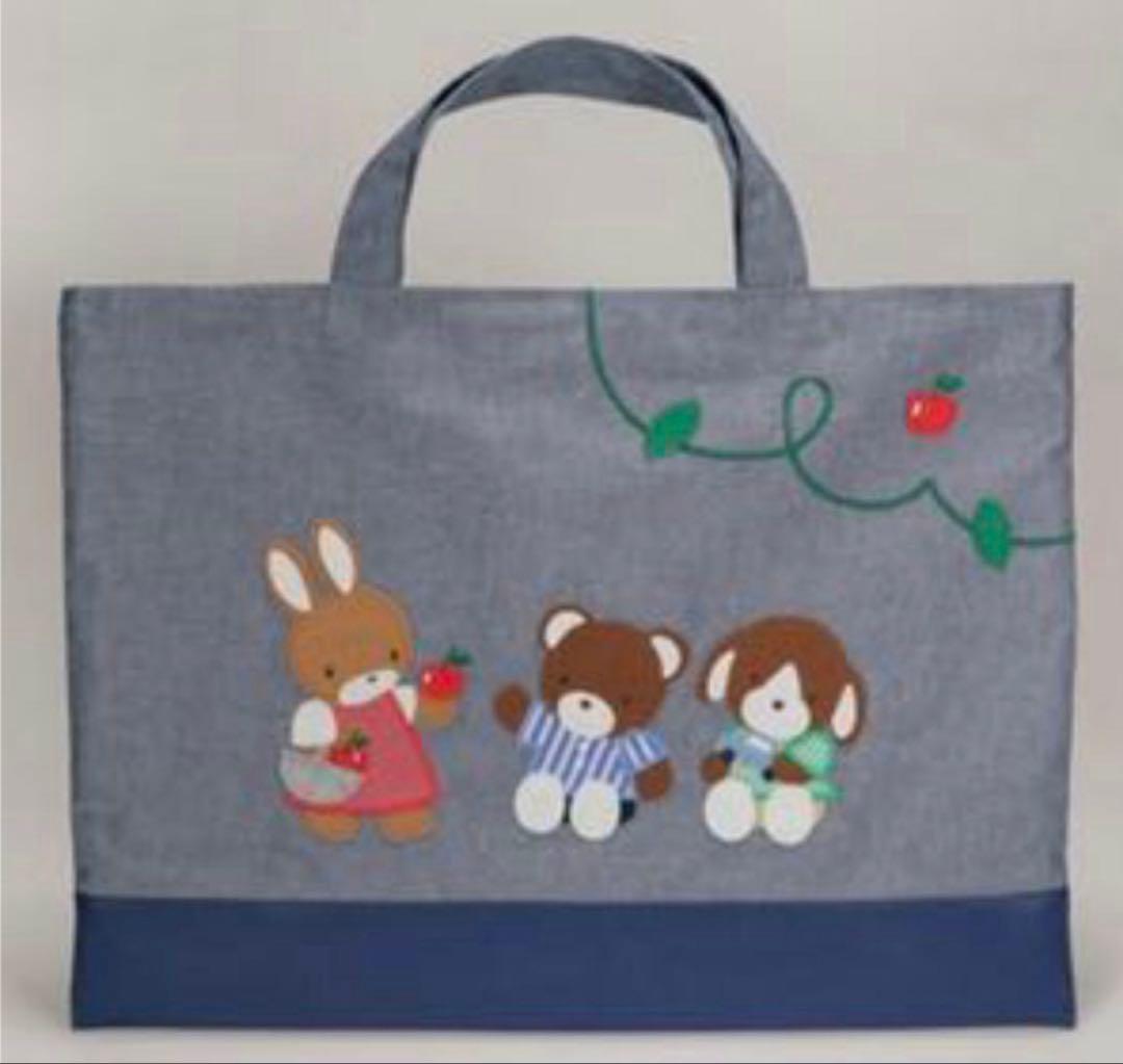 未使用　ファミリア　カドリーブラウン　コラボ　デニムバッグ