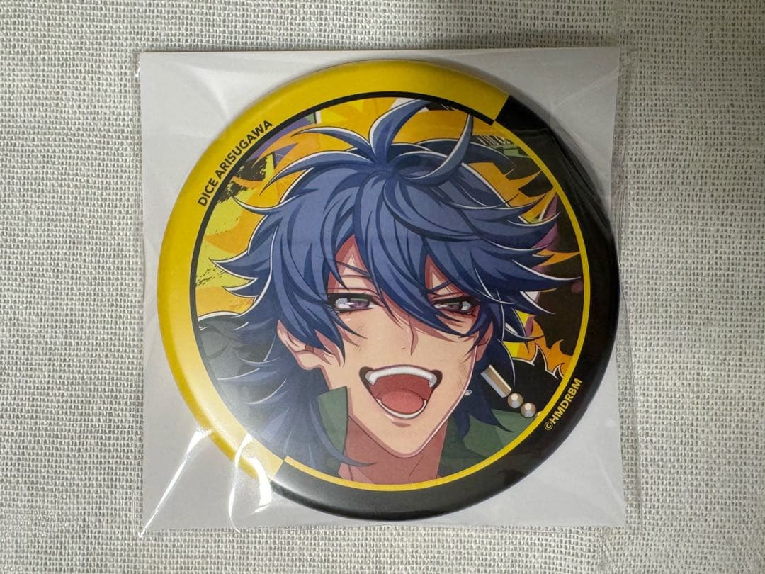 ヒプノシスマイク ヒプムビ リバイバル 缶バッジ 有栖川帝統 - メルカリ