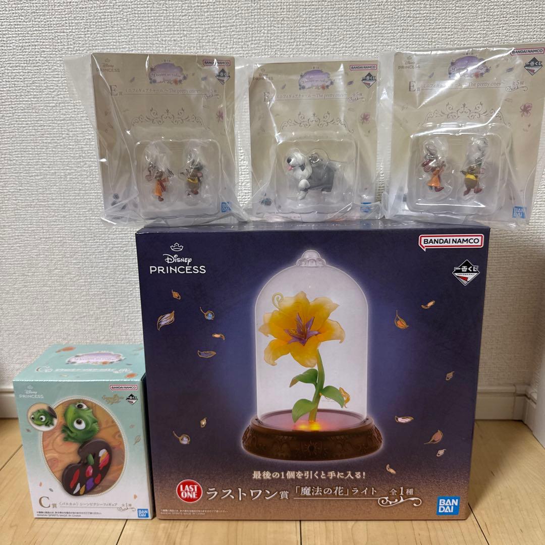 【上位賞セット】ディズニープリンセス 1番くじ 一番くじ ＜ディズニー プリンセス＞ Glowing Colors｜一番くじ倶楽部