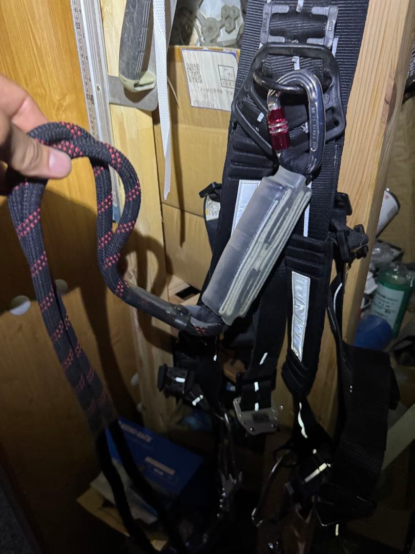 鳶忍者KH フルハーネス　ランヤード2丁掛けセット①