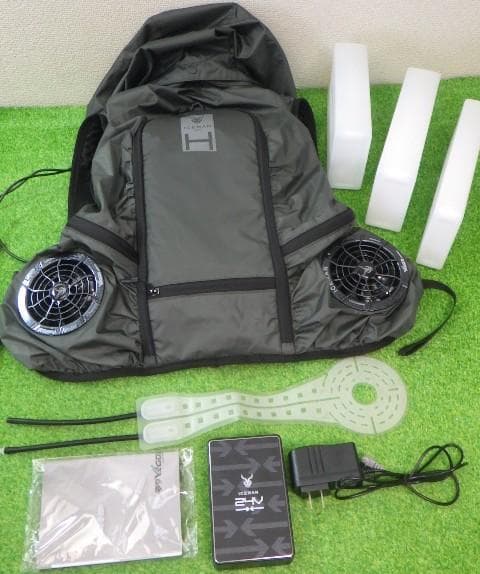 アイスマンHYBRID-PRO アーミーグリーン【限定色】水冷+空調服！極上美品