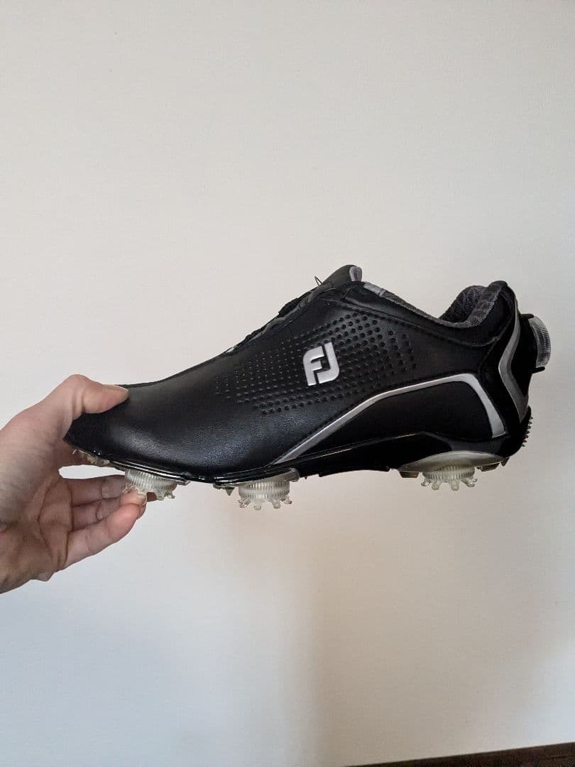 FootJoy ゴルフシューズ 黒　24.5 箱なし