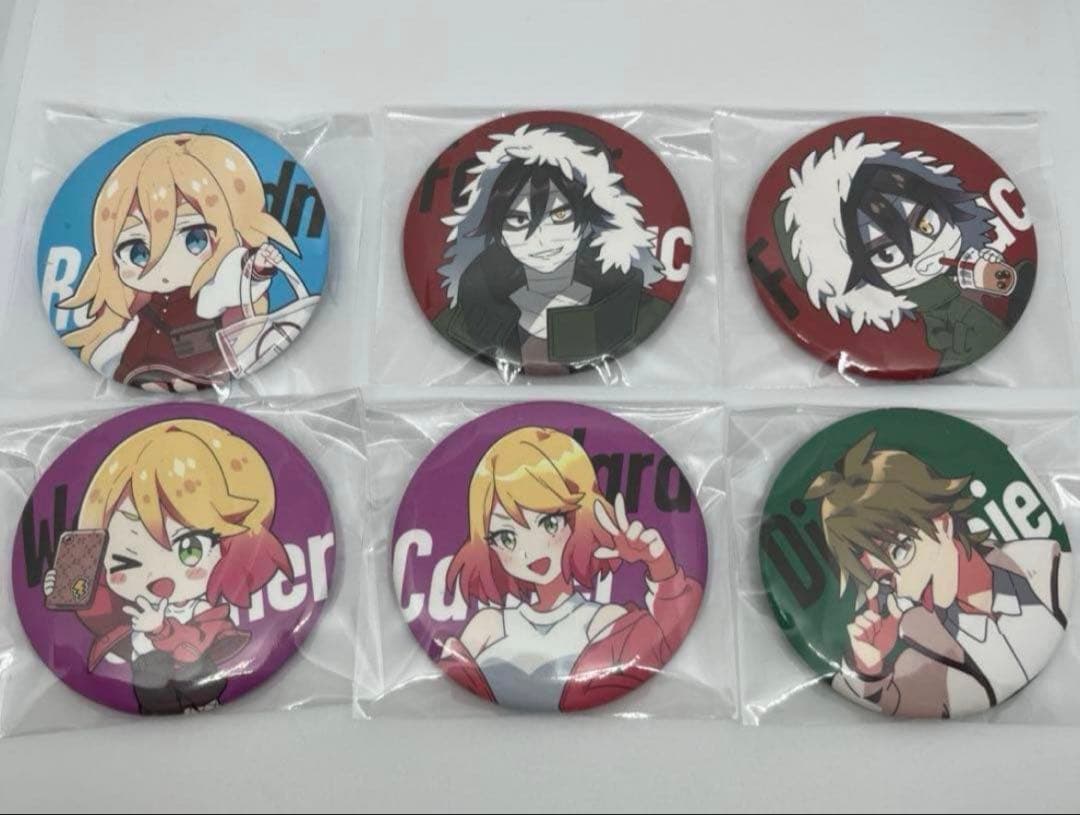 殺戮の天使 ゲームマガジンSTORE in 渋谷マルイ 缶バッジ 6点 まとめ