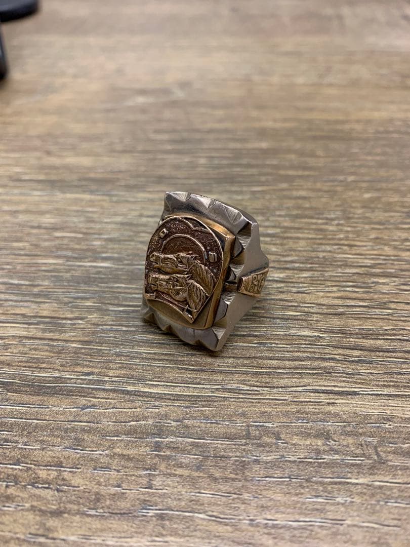 希少レア　40s50s ヴィンテージ　メキシカンリング　ホースシュー　美品