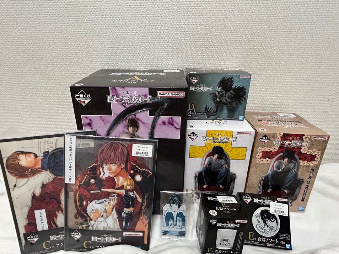 【一番くじ】デスノート A賞、B賞、ラストワン賞等20点セット