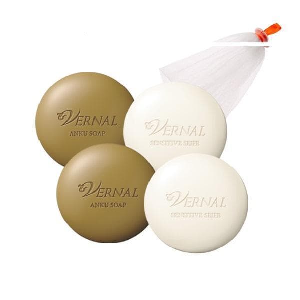 【新品未開封】ヴァーナル／アンクソープ、センシティブザイフ 90ｇ×各2＋ネット