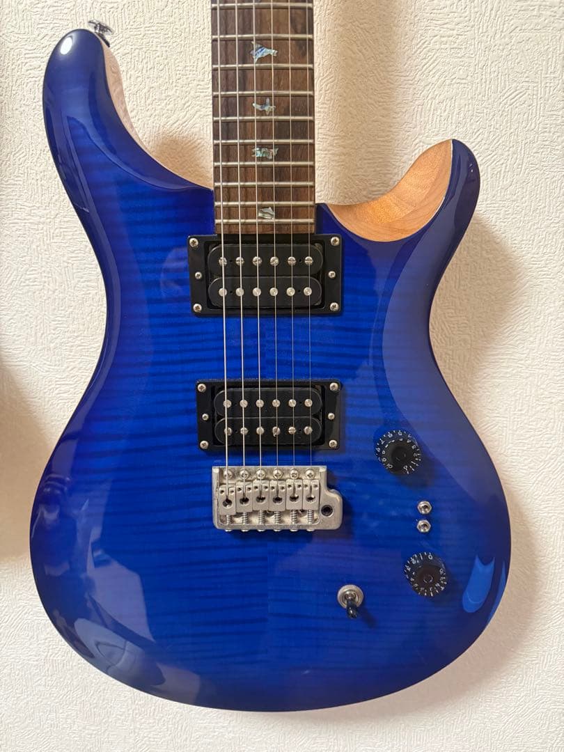 PRS SE ブルーエレキギター（35周年限定モデルModified） - メルカリ