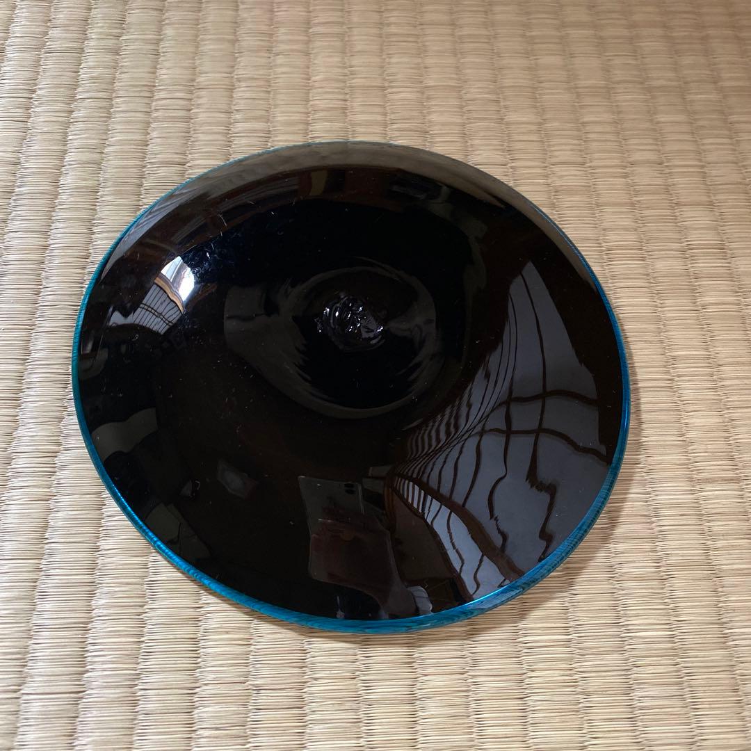 琉球ガラス 銀河シリーズ 銀河小皿 末吉清一 沖縄土産 - メルカリ