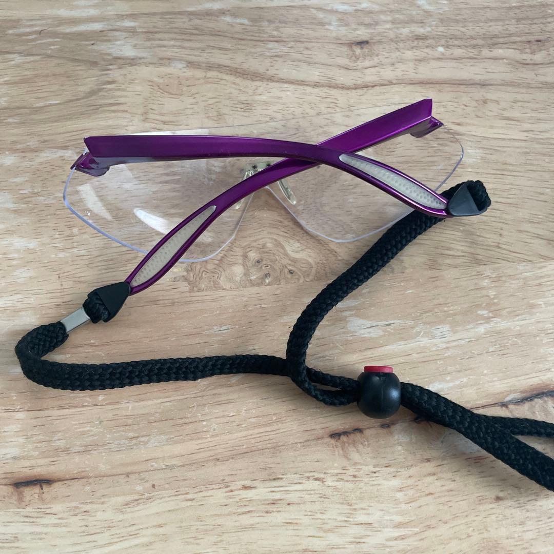 hogies ホギーズ＊アイガード レッドピンク Sサイズ ゴーグル コード付