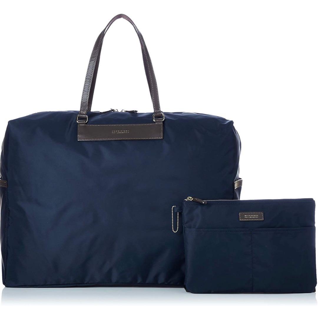 新品　マッキントッシュ フィロソフィー ポーチ付き　ボストンバッグ　軽量