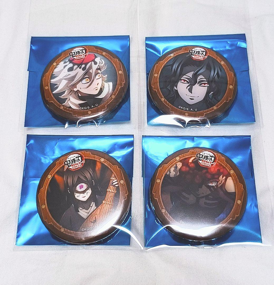 鬼滅の刃 無限城編 コラボカフェ第4期 缶バッチ 無惨 童磨 鳴女 猗窩座