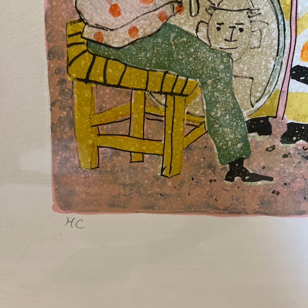 ポール・アイズピリ「少年の音楽隊」リトグラフ 本人サイン有 - メルカリ