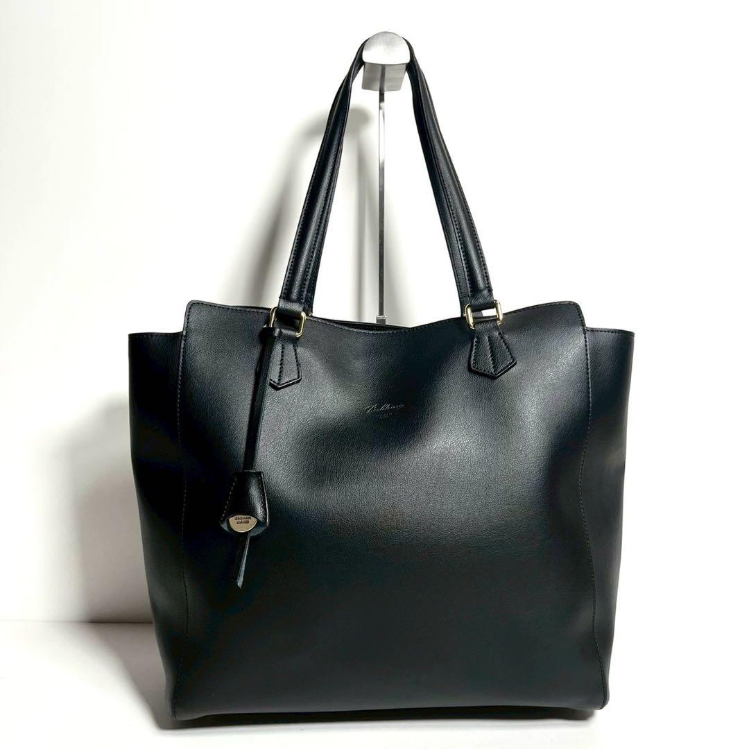 【極上美品✨】ボルドリーニセレリア トートバッグ 肩掛け レザー 黒