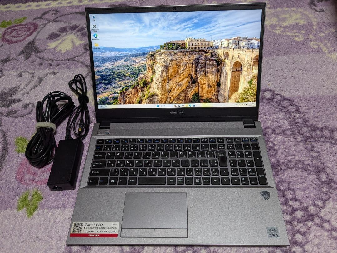 Windowsノート本体 FRONTIER NLC190 i5-10210U 16GB 500GB