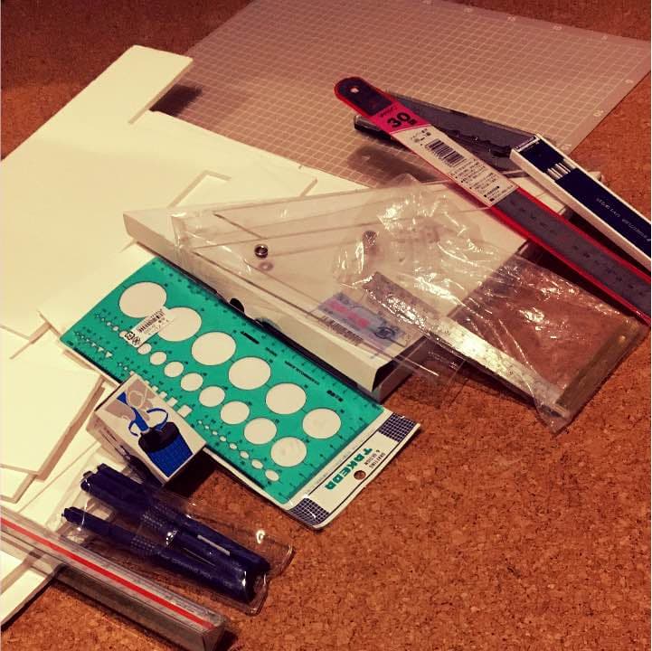 建築 製図 模型 セット