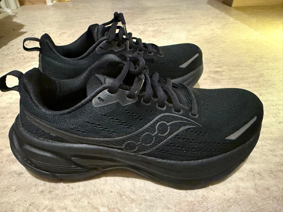 【超美品】HURRICANE 25 S21026 201 ブラック 25.5cm