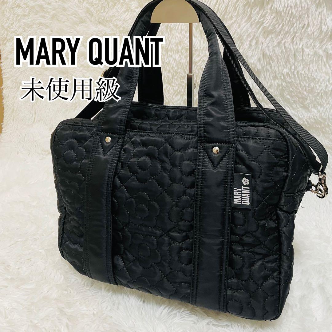 マリークワント デイジーキルトボストンバッグ　キャリーオンバッグ