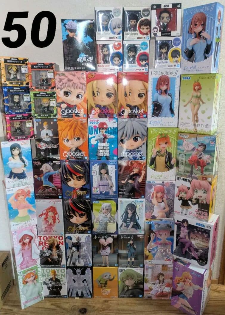 美少女　フィギュア　ジャンプ　フィギュア　まとめ売り　50点