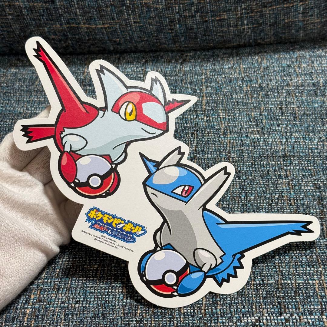 希少☆美品】ポケモン ピンボール ルビー＆サファイア 店頭販促用POP