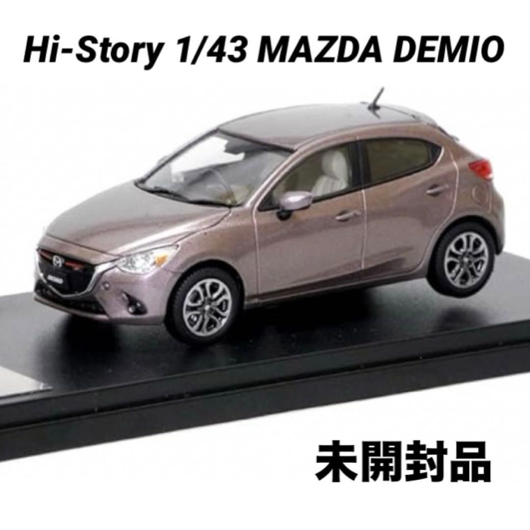 ハイストーリー 1/43 マツダ デミオ XDツーリング 2014 ローズマイカ
