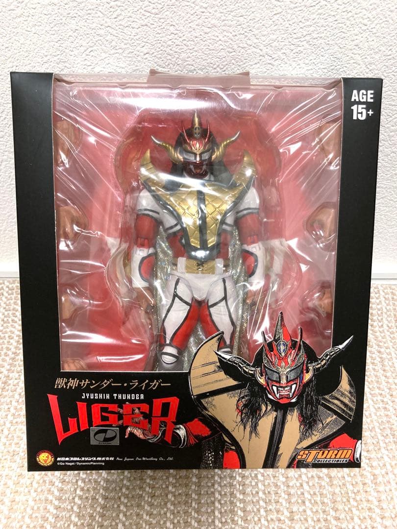新日本プロレス 獣神サンダーライガー フィギュア - メルカリ