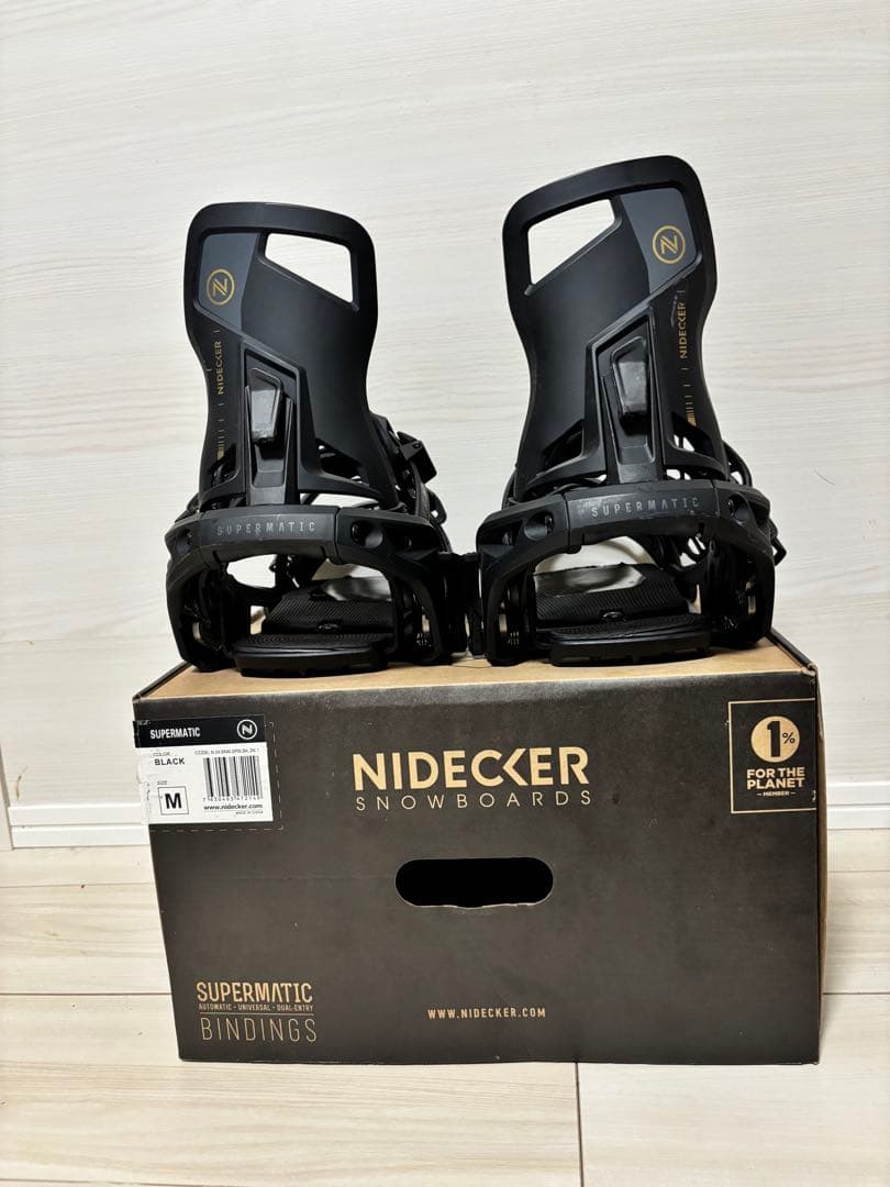 Nidecker Supermatic ビンディング Mサイズ 23-24