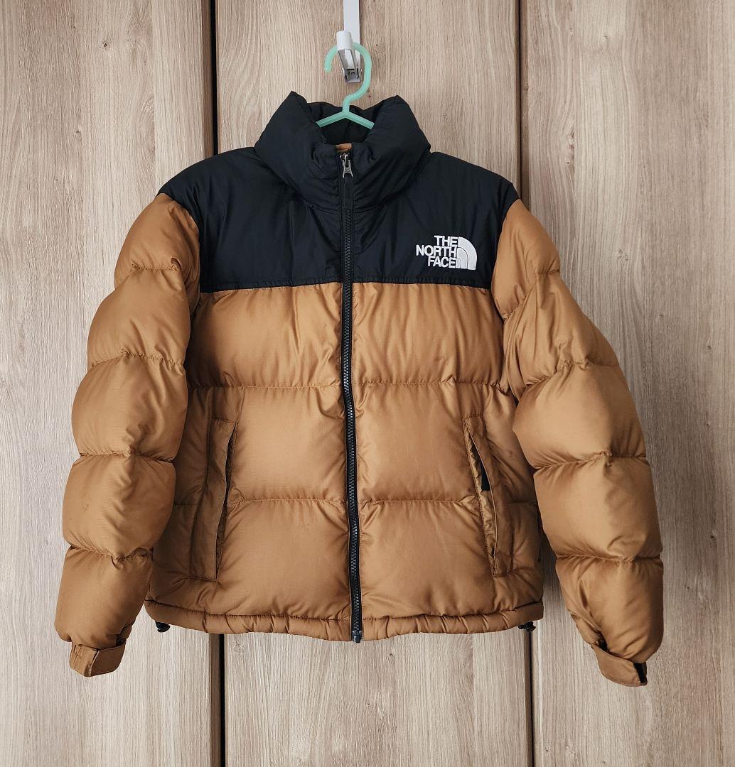 国内正規品☆THE NORTH FACE ショートヌプシジャケット☆ブラウン☆M