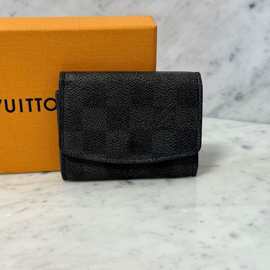 LOUIS VUITTON ルイヴィトン ケース 小銭入れ ブラック 黒