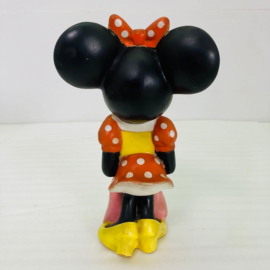 ディズニー ミニーマウス 水玉 ソフビフィギュア 台湾製 - メルカリ