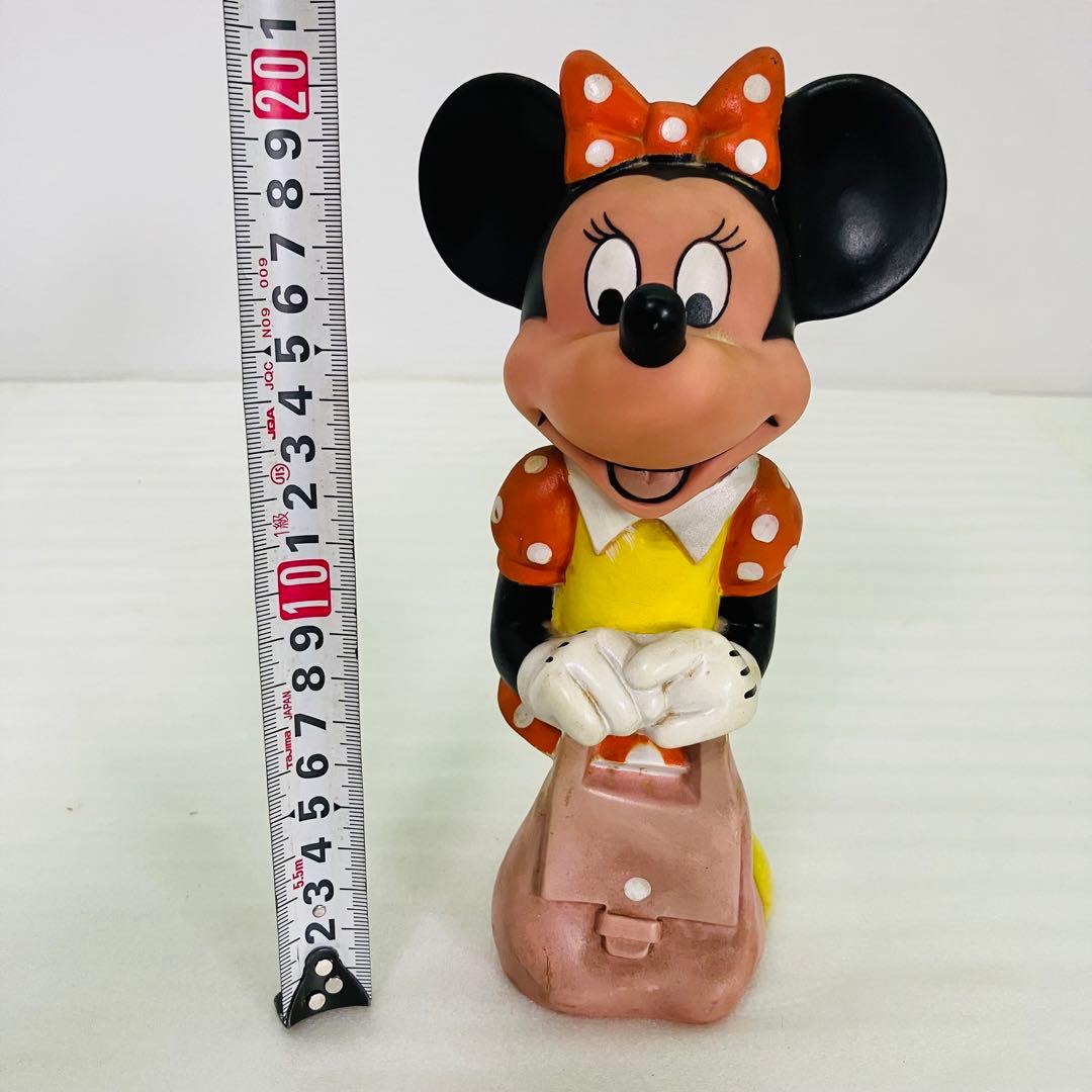 ディズニー ミニーマウス 水玉 ソフビフィギュア 台湾製 - メルカリ