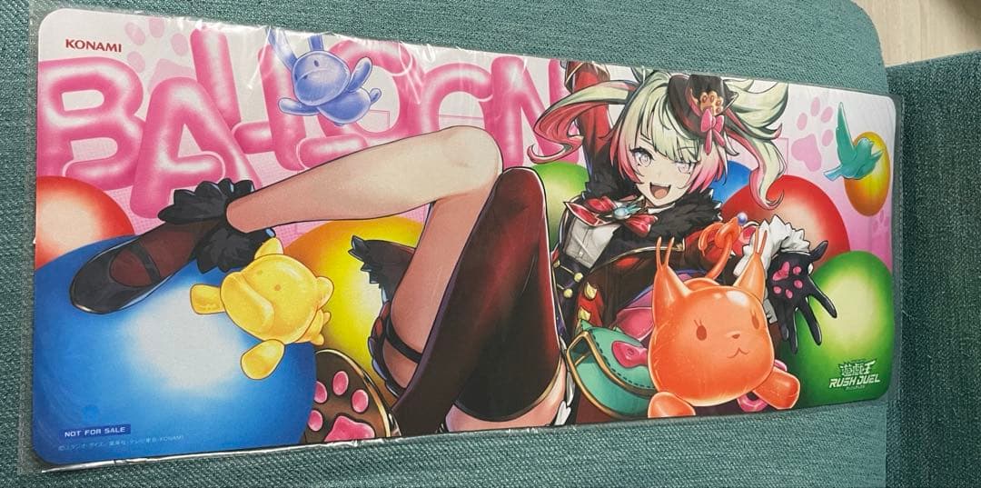 遊戯王ラッシュデュエル バルーンバティーア プレイマット プレマ