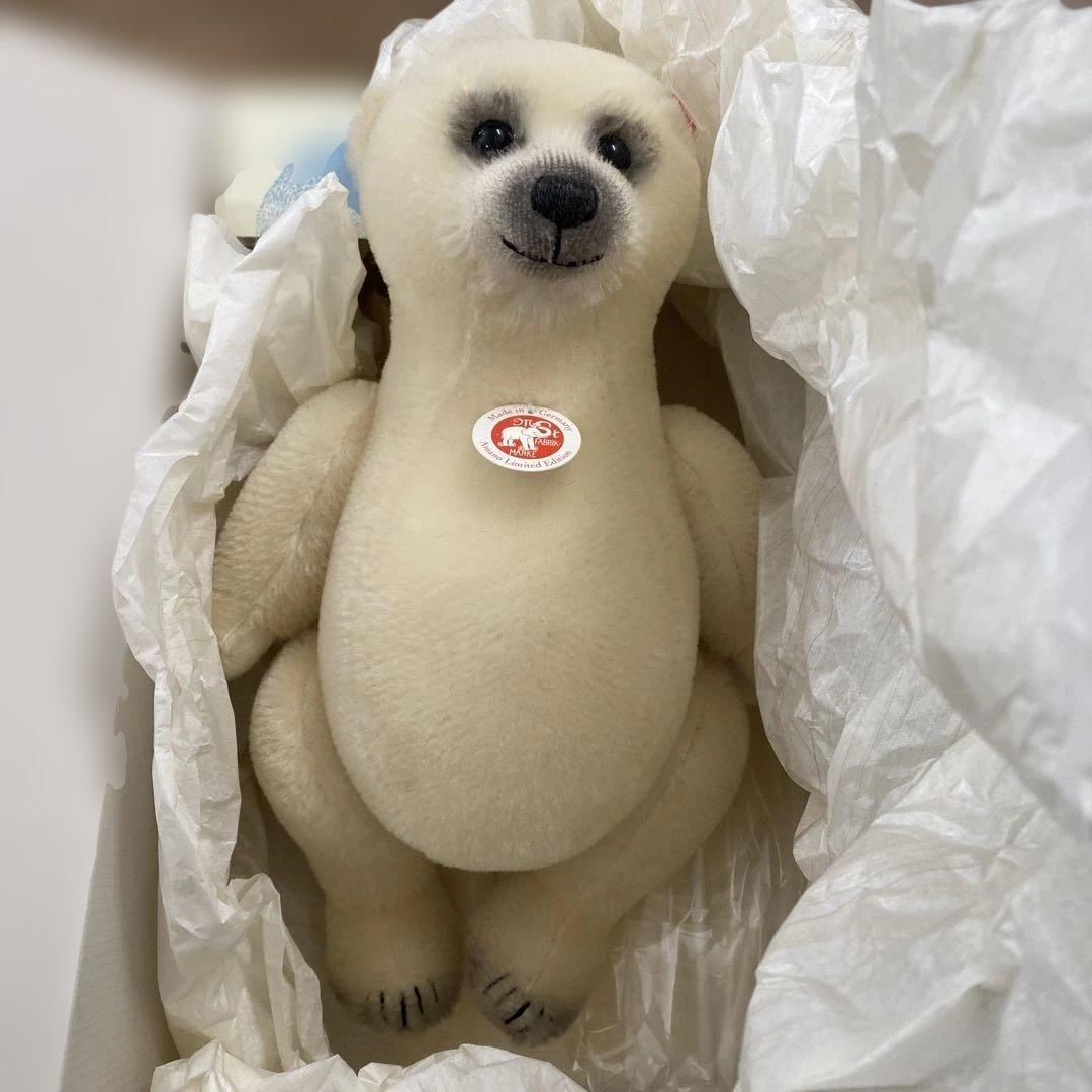 steiff シュタイフ 天野喜孝 ポーラーベア 108/1000 Amazon.co.jp: シュタイフ 天野喜孝 ポーラー ベアー : おもちゃ