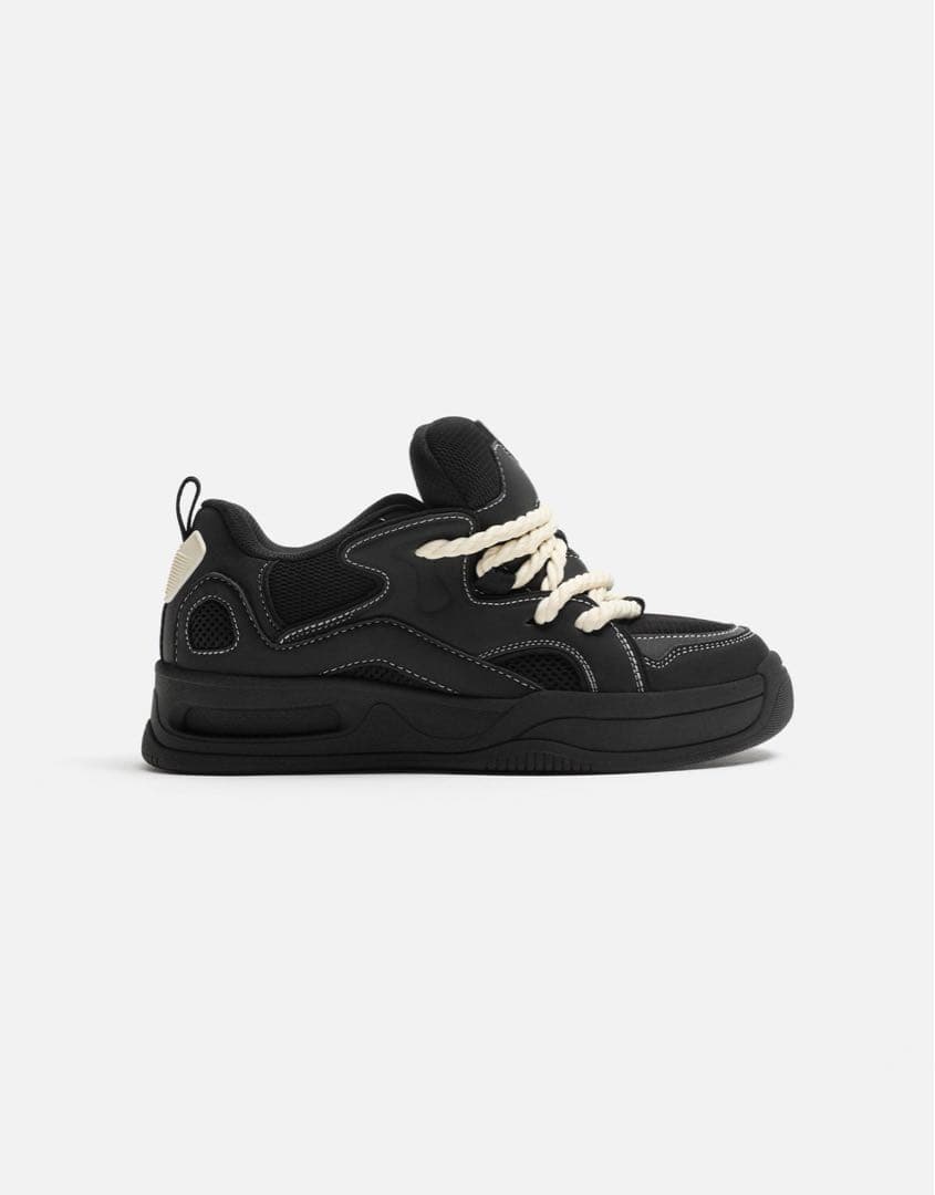 ZARA ロープディティール スケーター スニーカー - メルカリ