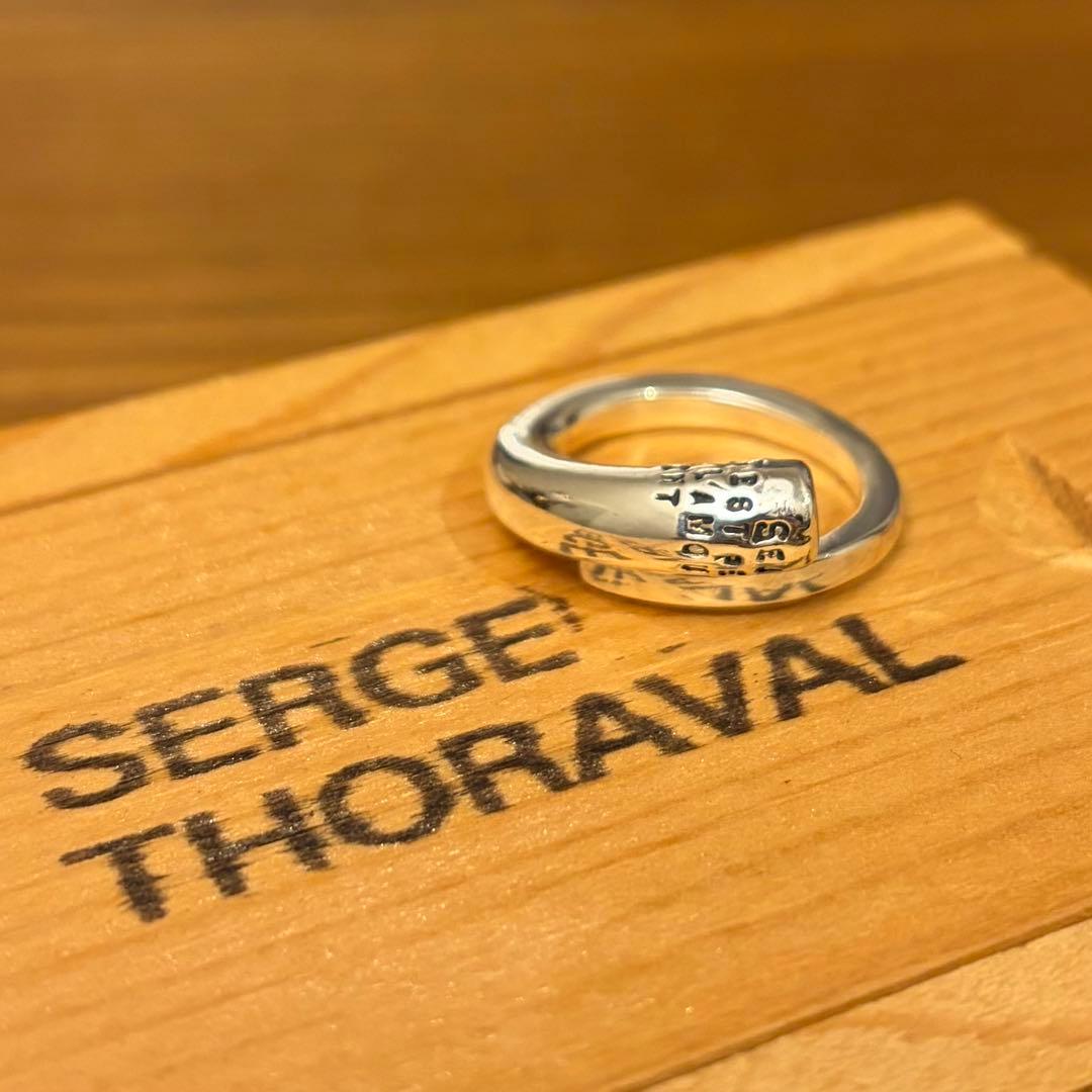 SERGE THORAVAL　愛のない時　シルバー　リング　［12号］