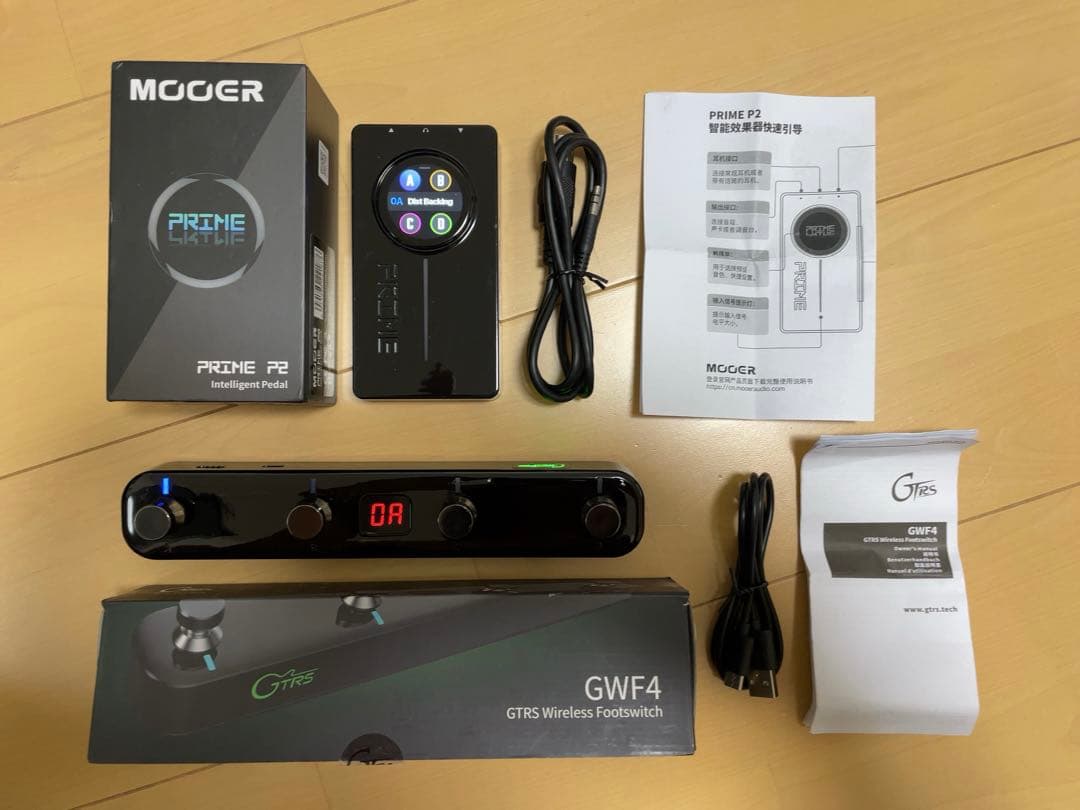 ギター MOOER PRIME P2 & GWF4